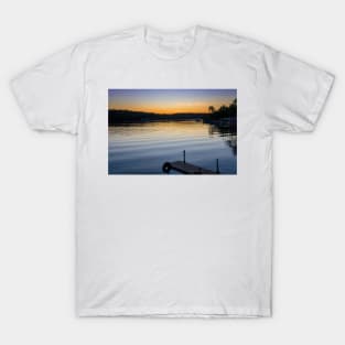 Sunset White Lake T-Shirt